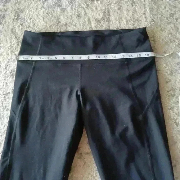 Under Armour Womens Black Compression Ankle Length Leggings L - Picture 5 of 8